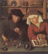 Quentin Massys The Moneylender and His Wife France oil painting reproduction
